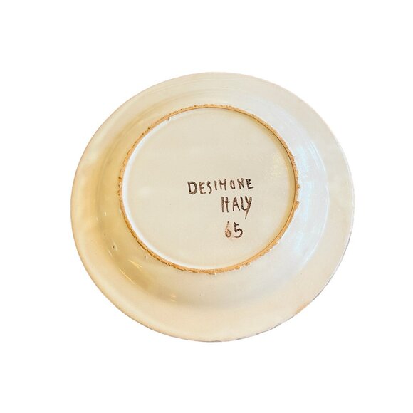 2 Giovanni Desimone Pottery Italian Hand Painted plates - Picture 5 of 7